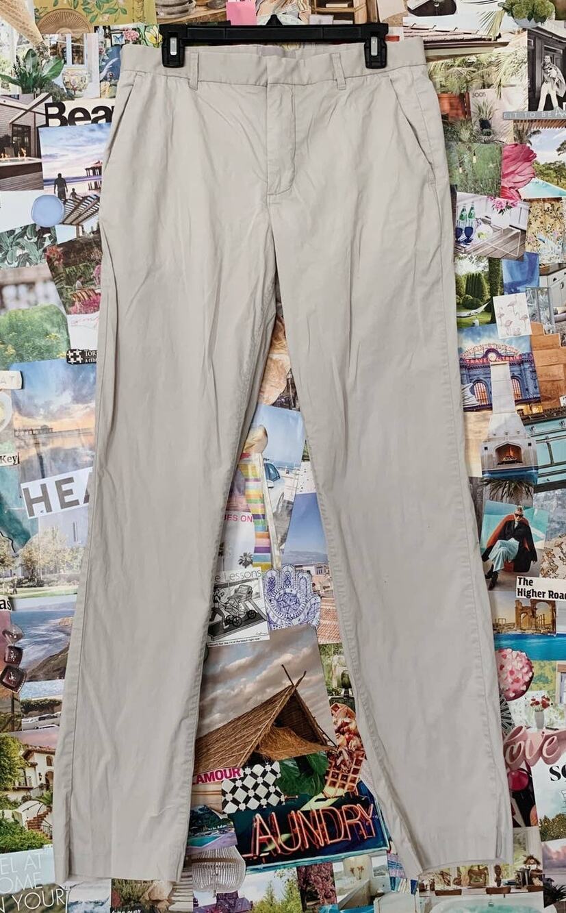 Light Grey Men's Everlane Cotton Chino Pants 32 x 32